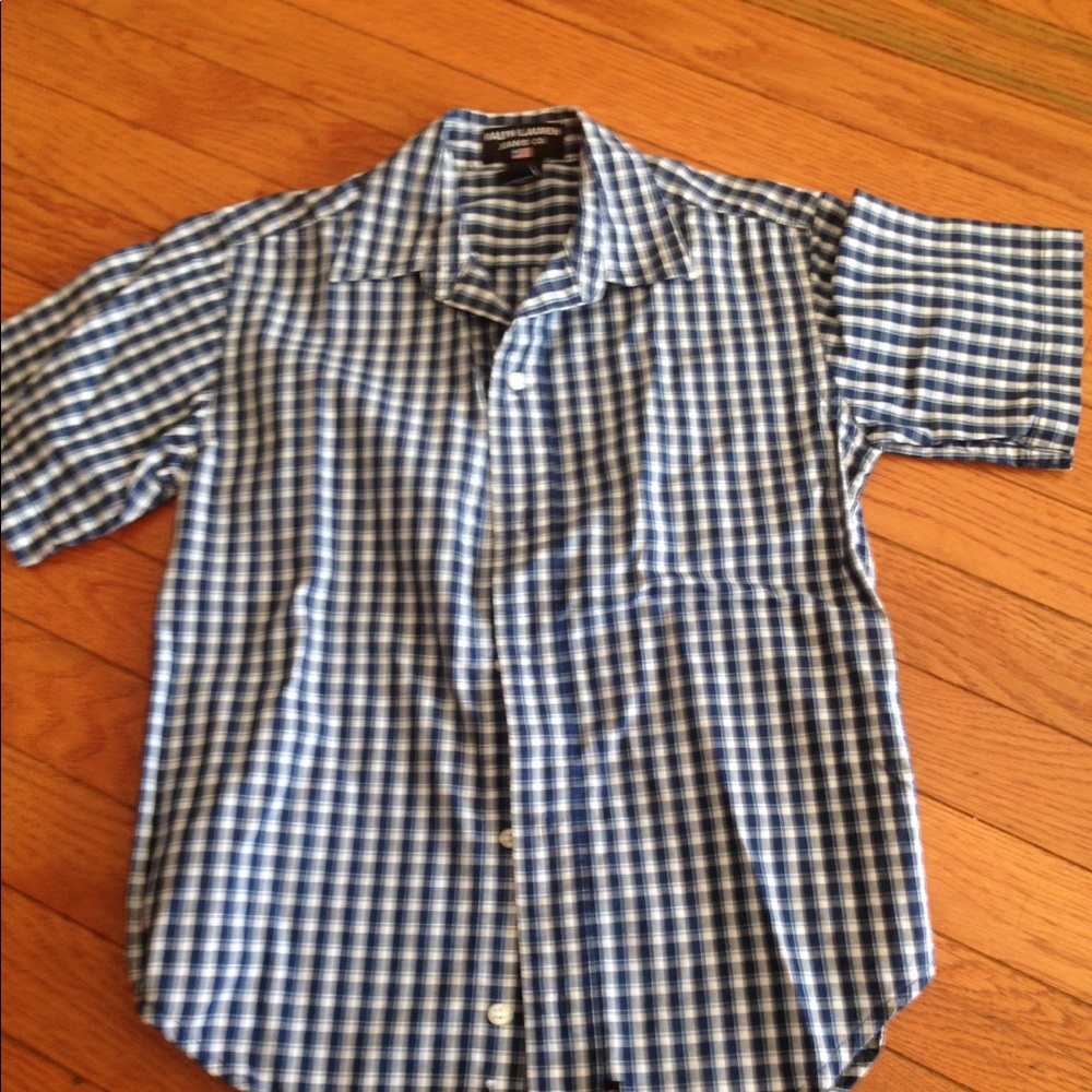 Boys Ralph Lauren short sleeve shirt